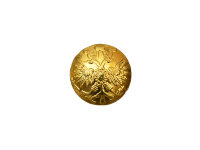 Золотистая пуговица с гербом для фуражки, гимнастерки и погон