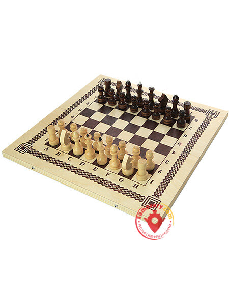 Игра 3 в 1: шашки, шахматы, нарды, Орловские