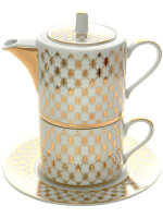 Подарочный набор для чая форма Соло рисунок Сетка-джаз ИФЗ